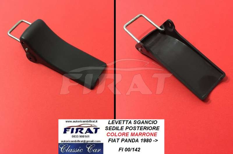 LEVETTA SGANCIO SEDILE FIAT PANDA 80-> POST.(00/142)